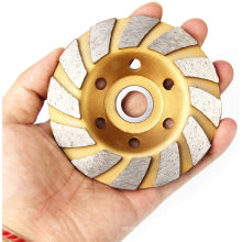 Disco de retificação de diamante turbo de 4 &quot;para concreto